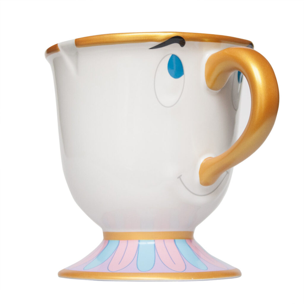 taza chip disney store la bella y la bestia